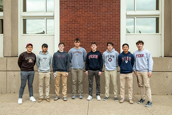 Those committed to Ivy League Schools