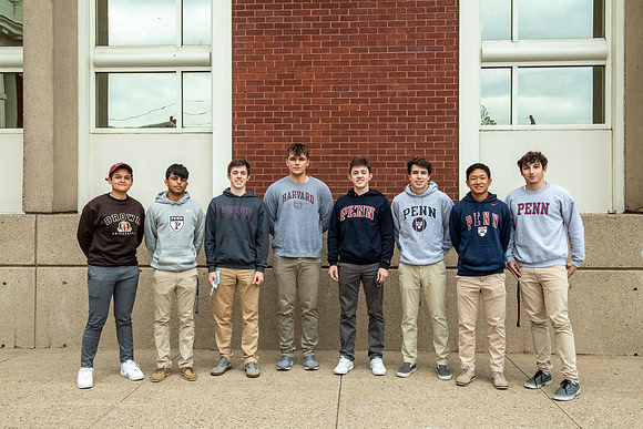 Those committed to Ivy League Schools