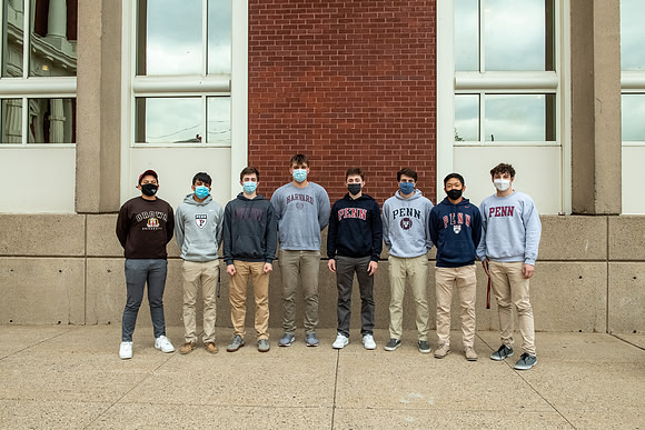 Those committed to Ivy League Schools